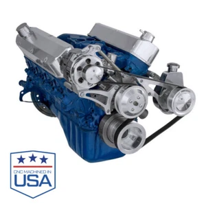 Kit de conversión serpentina Ford 5,0 L y 5,8 L - alternador y dirección asistida - Imagen 1 de 6