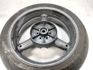 1997 Suzuki GSXR1100 GSXR-1100W Rear Wheel Rim STRAIGHT (no tire) 17" X 5.50 - Picture 1 of 12