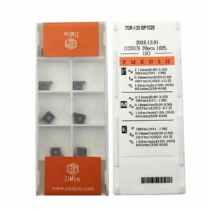 【NEW】10pcs/box 7GR-120 BP1025 Carbide shallow groove cutting blade lathe tools ~ - Picture 1 of 5
