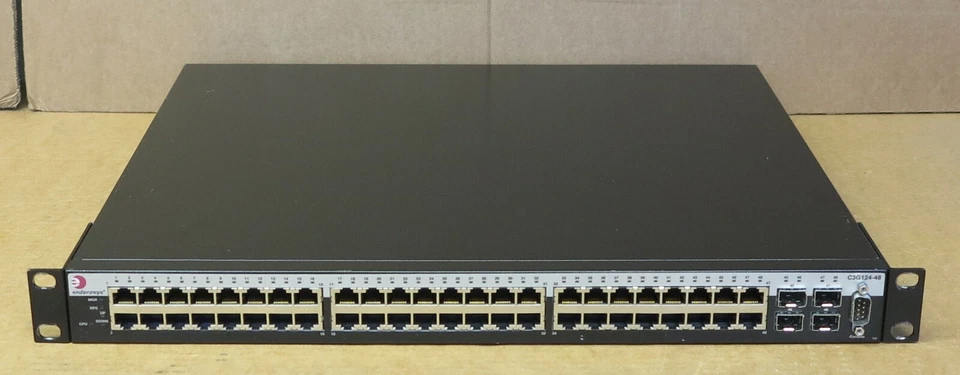 Enterasys SecureStack C3 48Port C3G124-48 1GbE Managed Network Stack 1U Switch - Image 1 of 4
