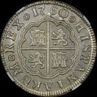 "FINEST KNOWN" @ PCGS & NGC MS64 1760 M-JP SPAIN 2 REALE PISTAREEN UBER-LUSTRE 