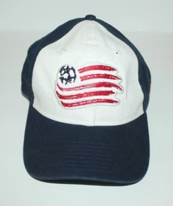 New England Revolution Adjustable New Era 9Twenty Soccer Flag Hat - Picture 1 of 5