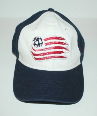 New England Revolution Adjustable New Era 9Twenty Soccer Flag Hat - Image 1 of 4