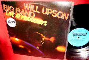 WILL UPSON BIG BAND Live at Pinocchio's LP 1974 AUSTRALIA MINT- First Pressing - Picture 1 of 2