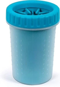 Portable Dog Paw Cleaner, Medium, Blue - Premium Quality Pet Supplies - Picture 1 of 4