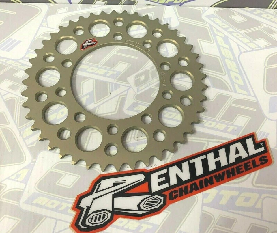 NUEVO piñón trasero de carrera anodizado duro Renthal para BMW S1000RR 2009-2018 520 45T  Foto 1 de 1