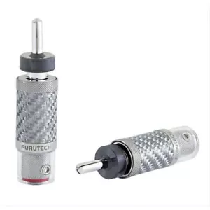 CF-202 NCF Plus(R) Official FURUTECH High-end Grade Banana Plug "Set of 2" New - Picture 1 of 3