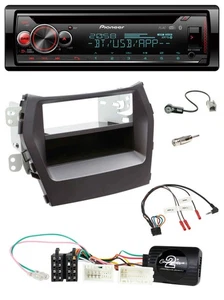 Pioneer Lenkrad DAB CD Bluetooth USB Autoradio für Hyundai Santa Fe ab 2012 schw - Bild 1 von 9