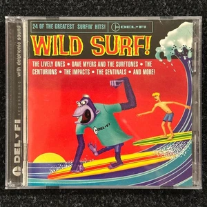 Various Artists Wild Surf! CD 1996 Del-Fi Compilation - Imagen 1 de 4