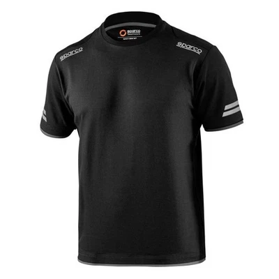 Für SPARCO TEAMWORK 02416 NRGS/L t-shirt short sleeve black/grey L 02416 NRGS/L - Bild 1 von 4