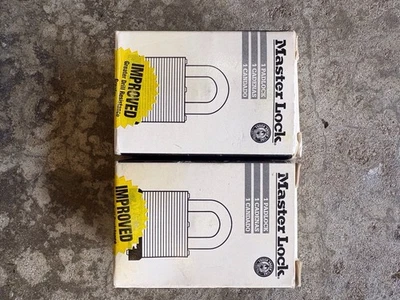 2 Masterlock #1 Padlocks Keyed Alike. Keyed To #A289 - Image 1 of 3