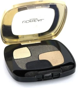 L'oreal Color Riche Quad Luminosa Sombra de Ojos Tono Dorado Negro Nuevo - Imagen 1 de 1