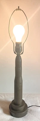 40 mm Anti-Aircraft Round   Lamp - Working Trench Art - Image 1 of 4