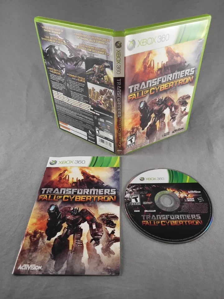 Transformer: Fall of Cybertron, Xbox 360, Complete, Authentic! - Image 1 of 1