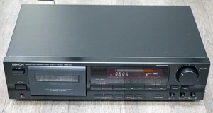 DENON DRM-740 Estéreo Sistema de 3 Cabezales Cassette Deck Reproductor Grabador HX PRO (1448 - Imagen 1 de 12
