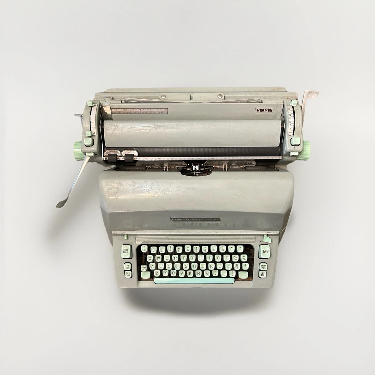 実働品　HERMES Ambassador エルメスタイプライター タイピスト風 HERMES - 実働品 HERMES Ambassador エルメスタイプライター