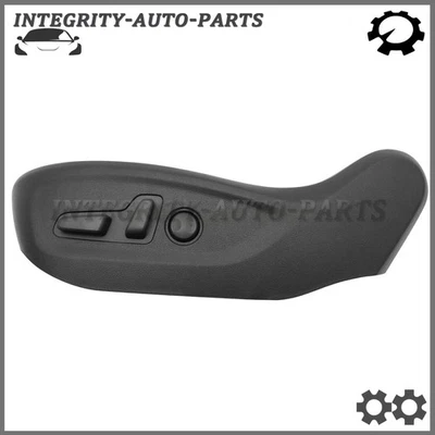 Cubierta exterior del interruptor eléctrico del asiento negro lado izquierdo del conductor para Hyundai Tucson 2016-21 Foto 1 de 4