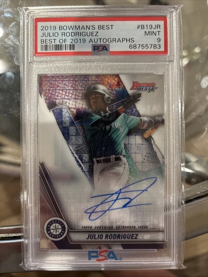 2019 Bowman's Best - Autographs Julio Rodriguez #B19-JR (AU, RC) - Image 1 of 2