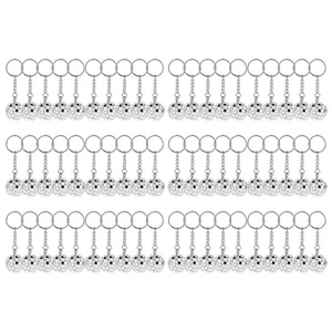 60-Teiliger -Disco--Schlüsselanhänger, 70er-Jahre-Disco-Partyzubehör, 6373 - Bild 1 von 8