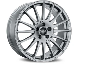 Cerchio in Lega OZ Superturismo GT in 6,5x15 ET37 4x100 Grigio Corsa Black Lett. - Imagen 1 de 2