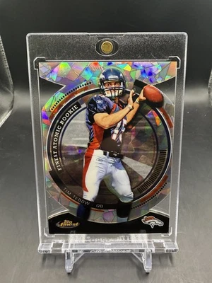 2010 Topps Finest - Finest Atomic DIE-CUT Refractor RC Tim Tebow #FAR-25 (RC) - Image 1 of 2