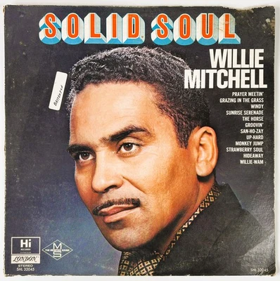Willie Mitchell Solid Soul Vinyl LP 1967 HI Records SHL 32045 R & B Funk Soul - Image 1 of 4