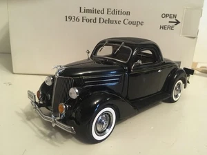 1/24 Danbury Mint Limited Edition 1936 Ford Deluxe Coupe in box - Picture 1 of 11