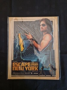 Escape from New York Art Work Loot Crate Exclusive Poster OOP RARE Kurt Russel - Bild 1 von 6