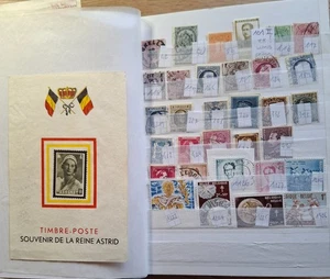 Belgien im Kl. Album  kl.Lot aus 42-2668 Gest. (Alles aufgelistet) - Bild 1 von 2