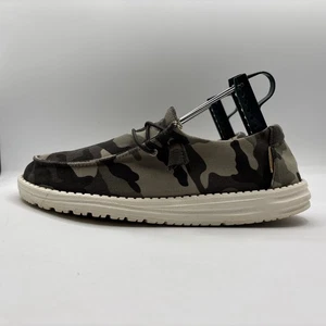 Hey Dude Wendy Camo Women’s Size 9 121417003 Lightweight Comfort Slip On Shoes - Picture 1 of 16