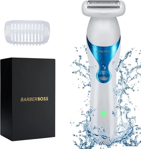 Barberboss Afeitadora Eléctrica Para Mujer, Aseo Inalámbrico Para Cuerpo, Debajo - Imagen 1 de 12
