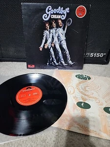 Goodbye Cream Lp Vinyl OG 1969 UK Press Hype/Insert VG/NM- Wax - Picture 1 of 11
