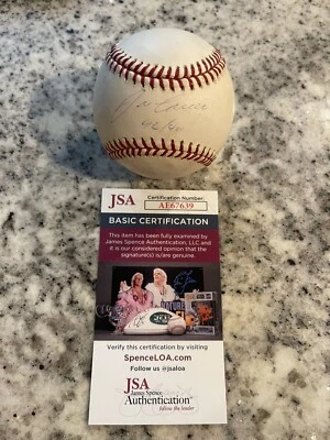 DUAL COA JSA GAI JOSE CANSECO SIGNED AUTOGRAPHED BALL BASEBALL 40/40 INSCRIPTION - Image 1 of 4