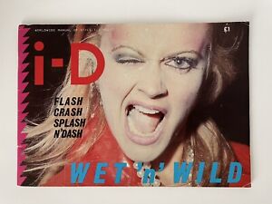 i-D Mag 1983 # 13 Wet N Wild Worldwide Manual Of Style FIORUCCI Vintage RARE