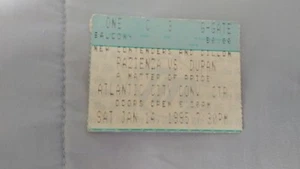1/14/95 BOXING TICKET PAZIENZA V DURAN ATLANTIC CITY STUB - Picture 1 of 4
