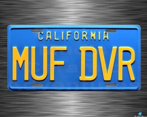 Cheech and Chong Muf Dvr Metal License Plate - READ DESCRIPTION - Picture 1 of 1