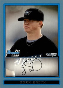 2009 (BLUE JAYS) Bowman Draft Prospects Blue #BDPP64 Egan Smith /399