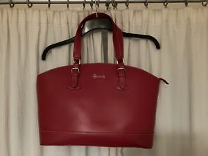 Harrods Red Handbag