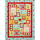 Kids Quilts Patterns - Love Bugs. Applique / Patchwork Child's Quilt pattern