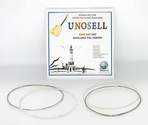 String Set For Turkish String Instrument Short Neck Saz 0.18 mm - Picture 1 of 4