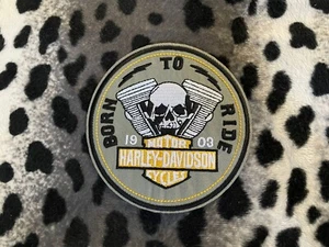PARCHE BORDADO TERMO-ADHESIVO HARLEY DAVIDSON PATCH TOPPA - Imagen 1 de 2