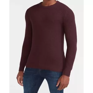 Express Waffle Knit Crew Neck Sweater S - Picture 1 of 10