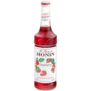 Monin Premium Strawberry Flavoring / Fruit Syrup 544SYPAR042A - Picture 1 of 2