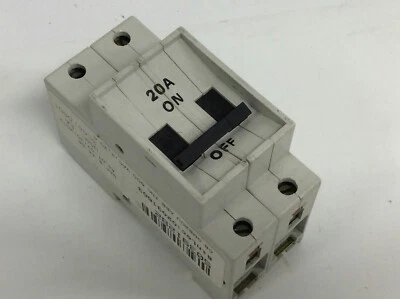 StopCircuit ENTRELEC LR88297 Circuit Breaker 2-Pole 20A - Image 1 of 2