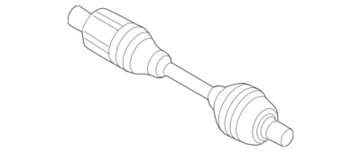 Mercedes Benz E400 E350 E550 E63 AMG 2010-2016 Left Axle Assembly 212330570187 - Image 1 of 3
