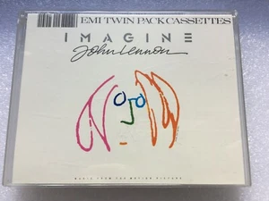 Imagine ~ The Movie ~ by The Beatles/JOHN LENNON Twin Cassette Tape pack Excell - Picture 1 of 3