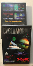 CYBERMORPH Atari Jaguar Cartridge W/manual & Overlay NEW In Box