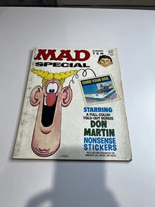 MAD Special Number Ten, Jan. 1972 (w/Don Martin Nonsense Stickers) - Picture 1 of 8