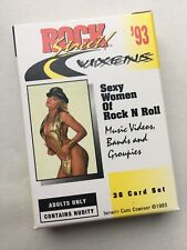 ROCK STREET VIXENS trading cards complete factory set box-Raven, & Page 3 Girls 