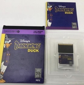 Darkwing Duck NEC Turbo Grafx 16 Hucard Game Complete In Box Tested & Working